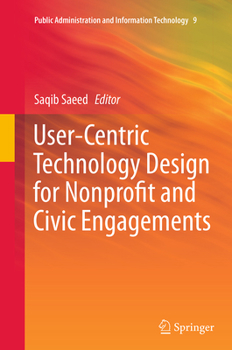 Paperback User-Centric Technology Design for Nonprofit and Civic Engagements Book