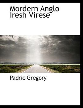 Paperback Mordern Anglo Iresh Virese Book