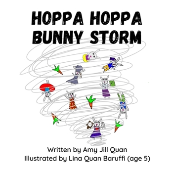 Paperback Hoppa Hoppa Bunny Storm Book