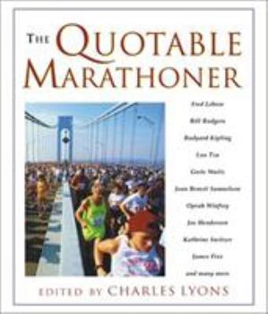 Hardcover The Quotable Marathoner Book