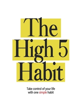 The High 5 Habit: Take Control of Your Life with One Simple Habit by Mel Robbins notebook hardcover with 8.5 x 11 in 100 pages