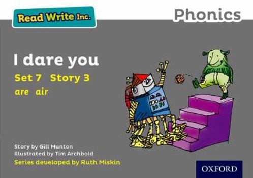 Paperback Read Write Inc. Phonics: Grey Set 7 Storybook 3 I Dare You Book