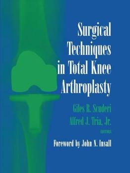 Paperback Surgical Techniques in Total Knee Arthroplasty Book