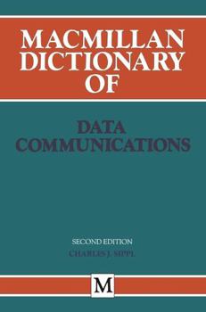 Paperback MacMillan Dictionary of Data Communications Book