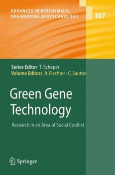 Paperback Green Gene Technology: Research in an Area of Social Conflict Book