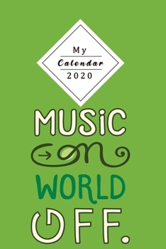 Paperback My Calendar 2020: Your Own Weekly, Monthly And Yearly Planner For 2020 With Beautiful Design Book