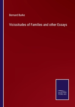 Paperback Vicissitudes of Families and other Essays Book