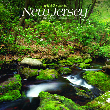 Calendar New Jersey Wild & Scenic 2023 Square Book