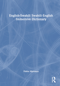 Hardcover English-Swahili Swahili-English Immersive Dictionary Book