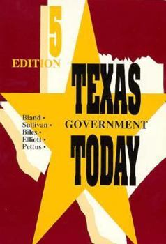 Paperback Texas Government Today Book
