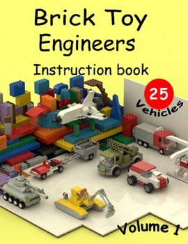 Paperback Brick Toy Engineers: Instruction book