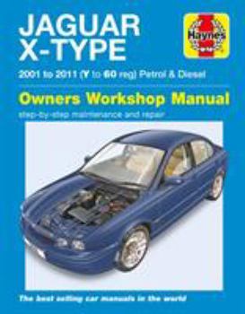 Paperback Jaguar X-Type Service & Repair Manual Book