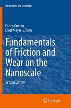 Paperback Fundamentals of Friction and Wear on the Nanoscale Book