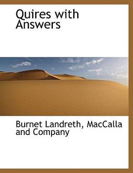 Paperback Quires with Answers Book