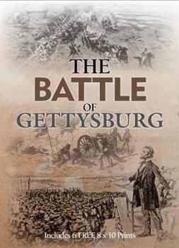 Paperback The Battle of Gettysburg [With Six 8 X 10 Prints] Book