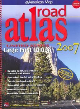 Spiral-bound Road Atlas: United States [Large Print] Book