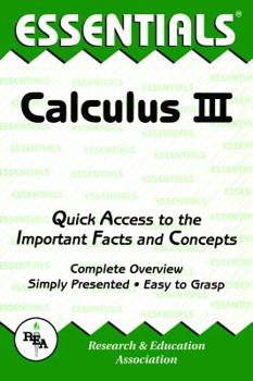 Paperback Calculus III Essentials Book