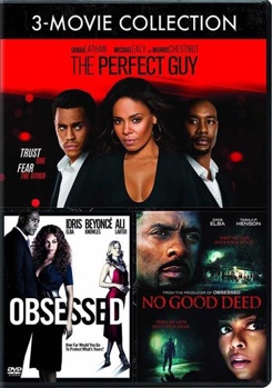DVD No Good Deed / Obsessed / The Perfect Guy Book