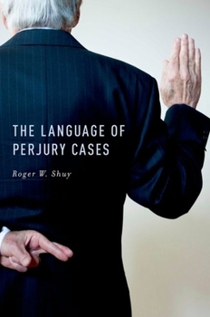 Hardcover The Language of Perjury Cases Book