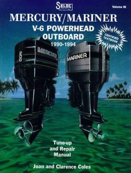 Paperback Mercury/Mariner Outboards, 6 Cyl 1990-94 Book