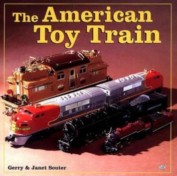 Hardcover The American Toy Train Book