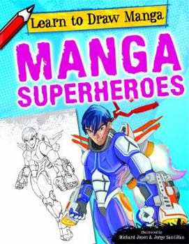 Library Binding Manga Superheroes Book