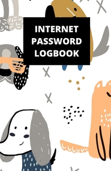 Paperback Internet Password Logbook: (5.5 x 8.5 in, 110 pages): Password Journal, Logbook, Login and Private Information Keeper, Notebook Book