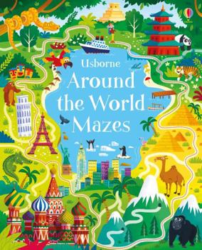 Around the World Mazes - Book  of the Usborne Maze Puzzles