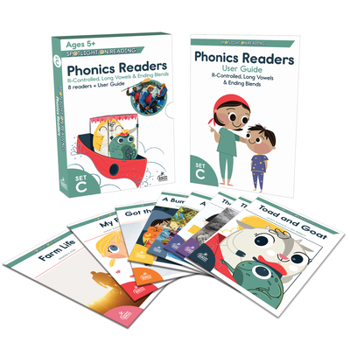 Paperback Spotlight on Reading Phonics Readers Set C: R-Controlled Vowels & Ending Blends Book