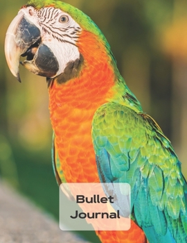 Paperback Bullet Journal: Animal - Dot Journaling 110 pages - Size A4 - notebook 8.5" x 11" Dotted paper A21 Book