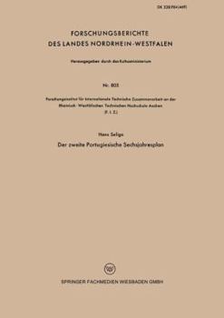 Paperback Der Zweite Portugiesische Sechsjahresplan [German] Book