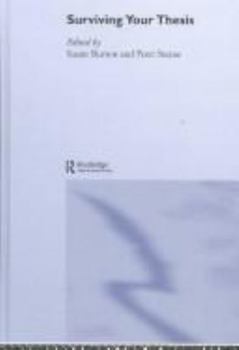Paperback Surviving Your Thesis Book