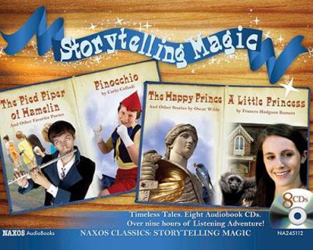 Audio CD Storytelling Magic: The Pied Piper of Hamelin; Pinocchio; The Happy Prince; A Little Princess Book