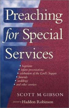 Paperback Preaching for Special Services Book