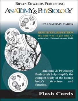 Paperback Anatomy & Physiology Flash Cards Book