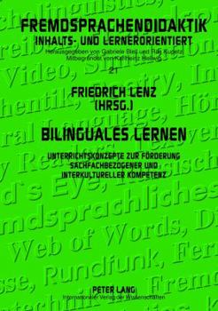 Hardcover Bilinguales Lernen: Unterrichtskonzepte zur Foerderung sachfachbezogener und interkultureller Kompetenz [German] Book