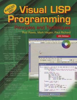 Paperback Visual LISP Programming: Principles and Techniques Book