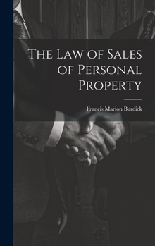 The Law of Sales of Personal Property
