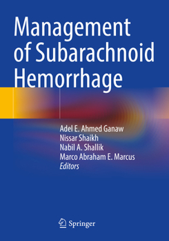 Paperback Management of Subarachnoid Hemorrhage Book