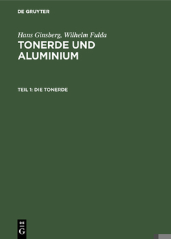 Hardcover Die Tonerde [German] Book
