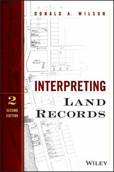 Hardcover Interpreting Land Records Book