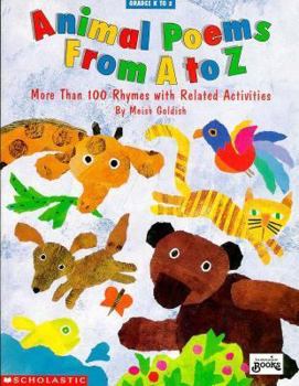 Paperback Animal Poems from A to Z Book