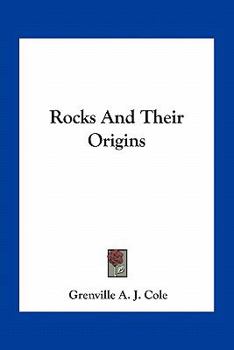 Paperback Rocks And Their Origins Book