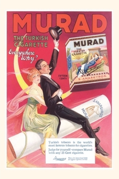 Paperback Vintage Journal Murad Turkish Cigarette Advertisement Book