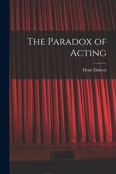 Paperback The Paradox of Acting Book