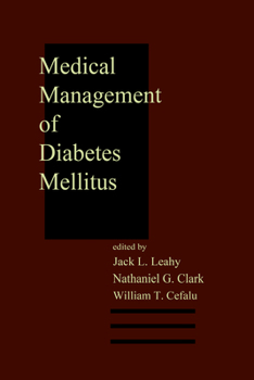 Hardcover Medical Management of Diabetes Mellitus Book