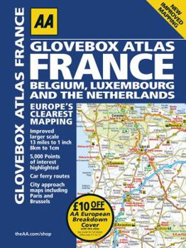 Spiral-bound Glovebox Atlas France Book