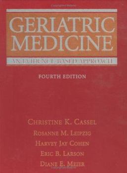 Hardcover Geriatric Medicine: An Evidence-Based Approach Book