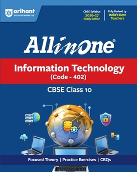 Paperback All in One Information Technology (402) CBSE Class 10 Book