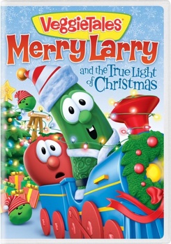 DVD Veggie Tales: Merry Larry & The True Light of Christmas Book